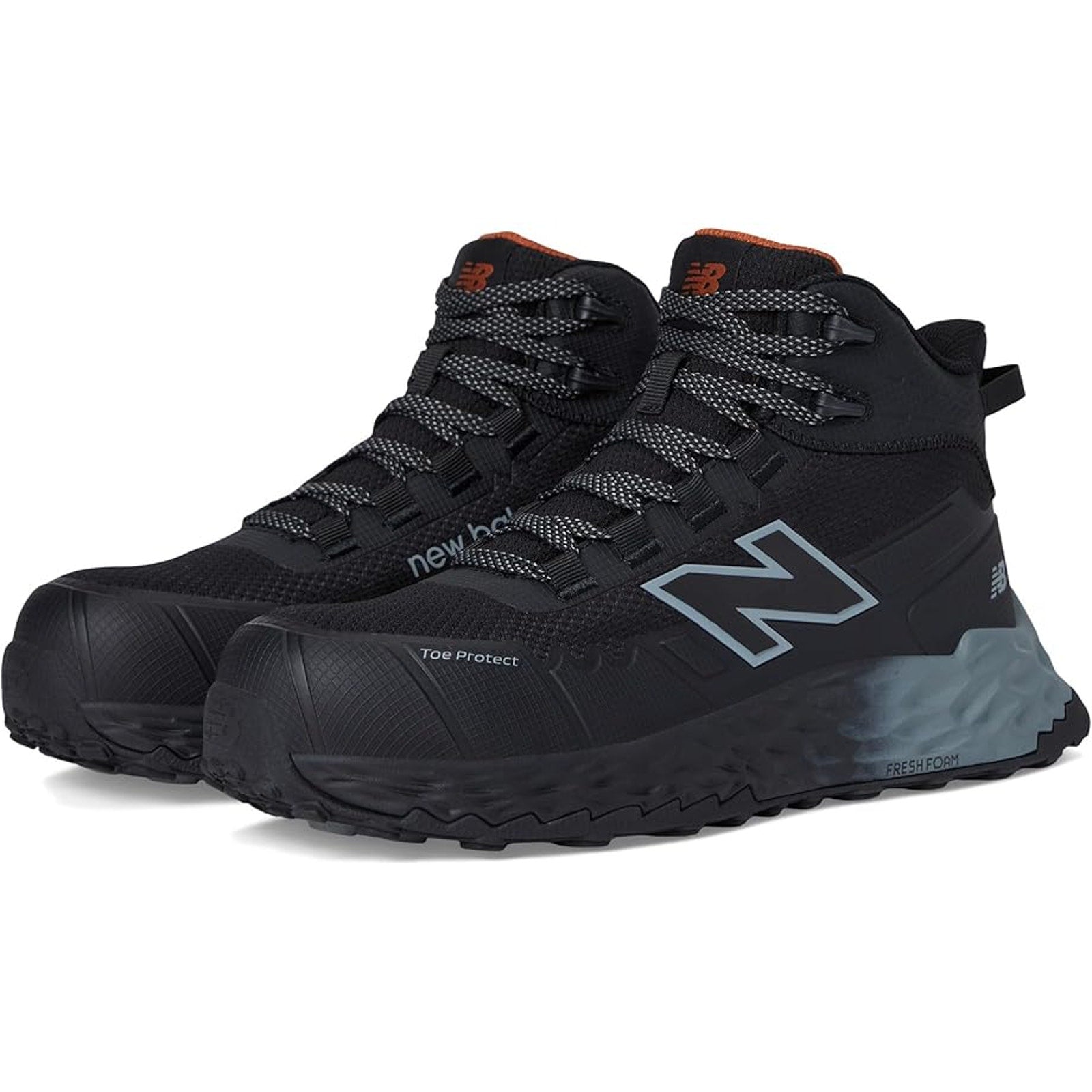 New Balance Womens Cremorne Fresh Foam Mid Work Shoes 7 WIDE Black CT SR NIB