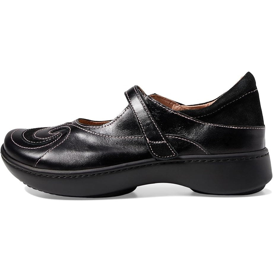 Naot Womens Sea Mary Jane Shoes EU 42 US 11 M Black Leather NWOB