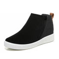 Ryka Womens Vera Wedge Casual Sneakers US 8.5 M EU 38.5 Black Knit NIB