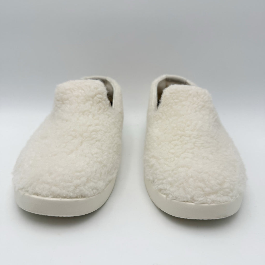 AllBirds Womens Wool Lounger Fluff Casual Sneakers US 9 White Slip On NWOB