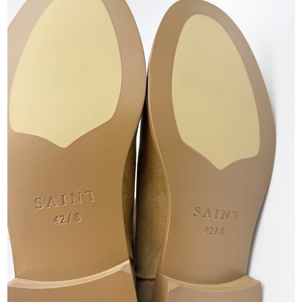 Saint Morta Mens Nomad Chelsea Boots Size 8 EU 42 Tan Camel Round Toe NIB