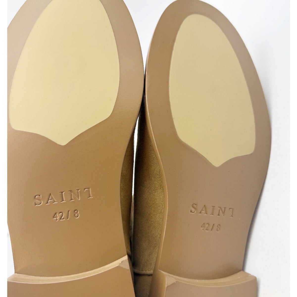 Saint Morta Mens Nomad Chelsea Boots Size 8 EU 42 Tan Camel Round Toe NIB