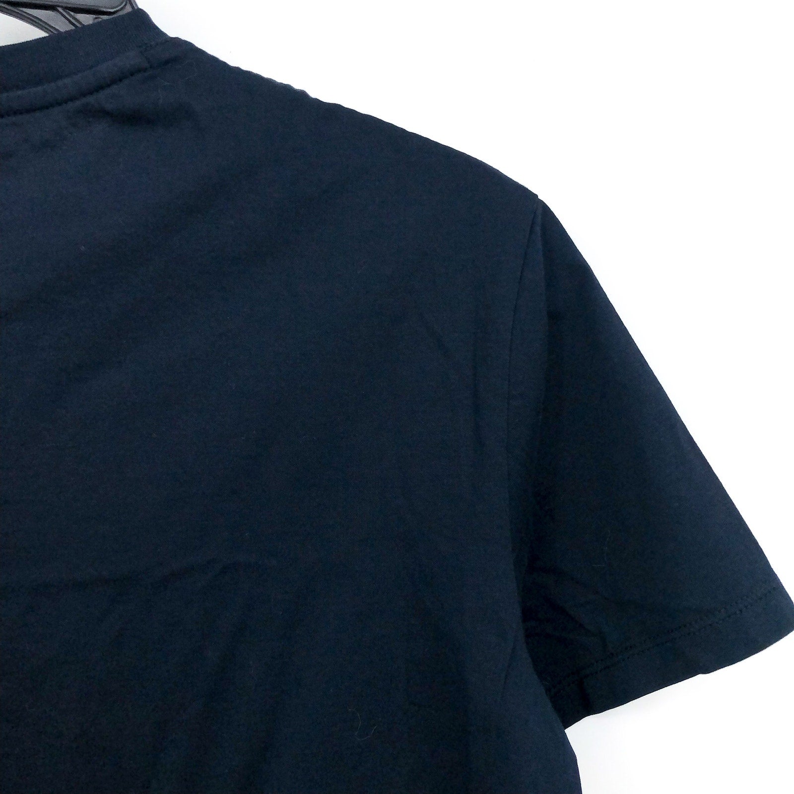 ARMANI EXCHANGE Men's Logo T-Shirt Medium Navy Blue Slim Fit Short Sleeve NWOT
