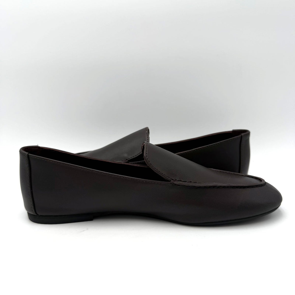 Madewell Womens The Dolli Glove Loafer Size 8.5 Dark Carob Brown Leather NIB