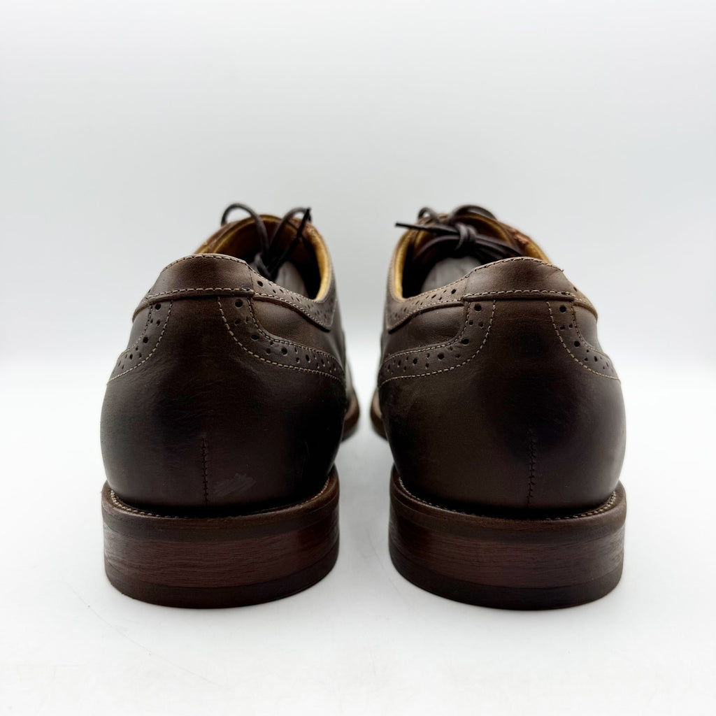Florsheim Mens Cap Toe Bal Oxford Dress Shoes Size 14 Brown Leather Lace Up NWOB