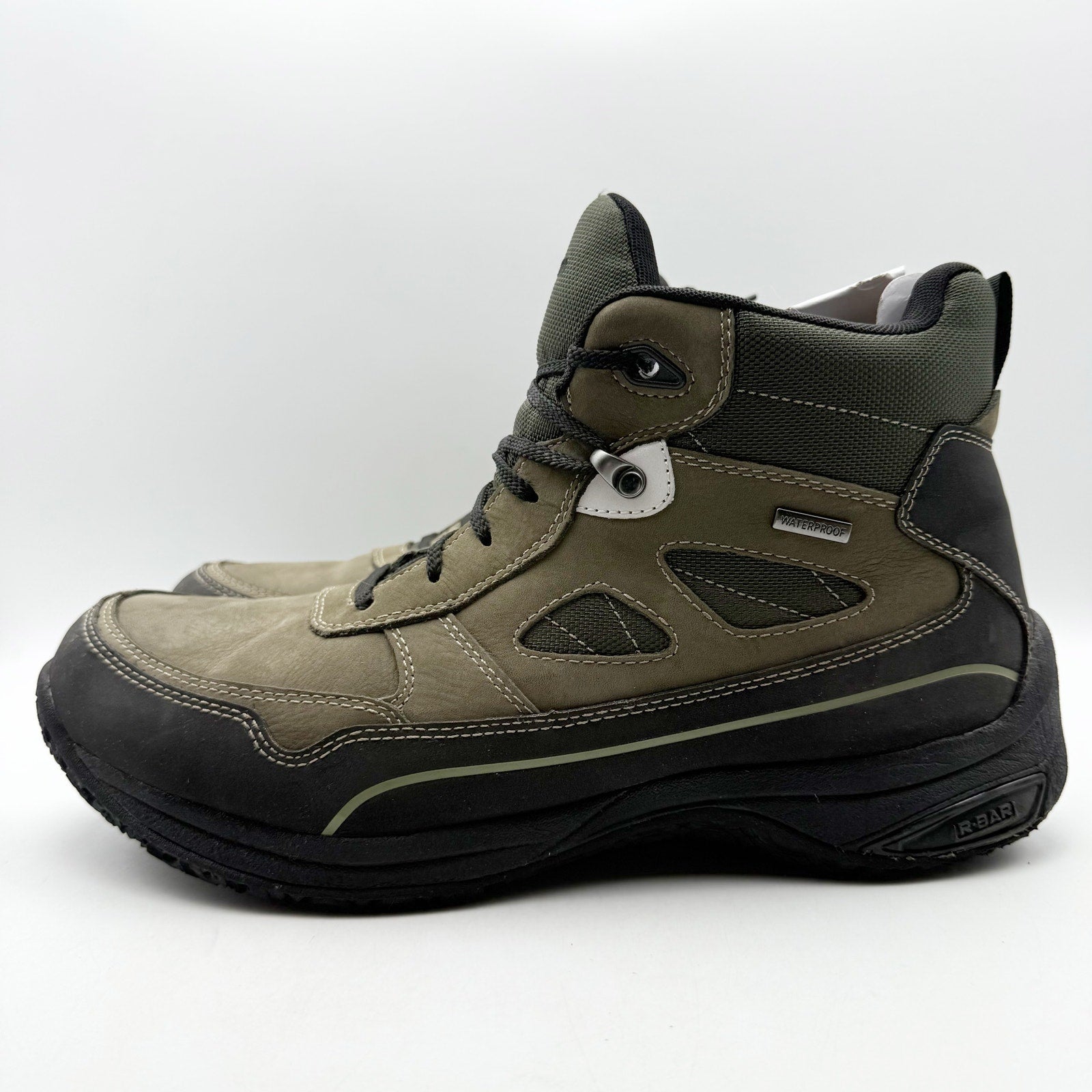 Dunham Mens Cloud Plus Mid II Boots US 13 D EU 47.5 Brown Nubuck Waterproof NIB