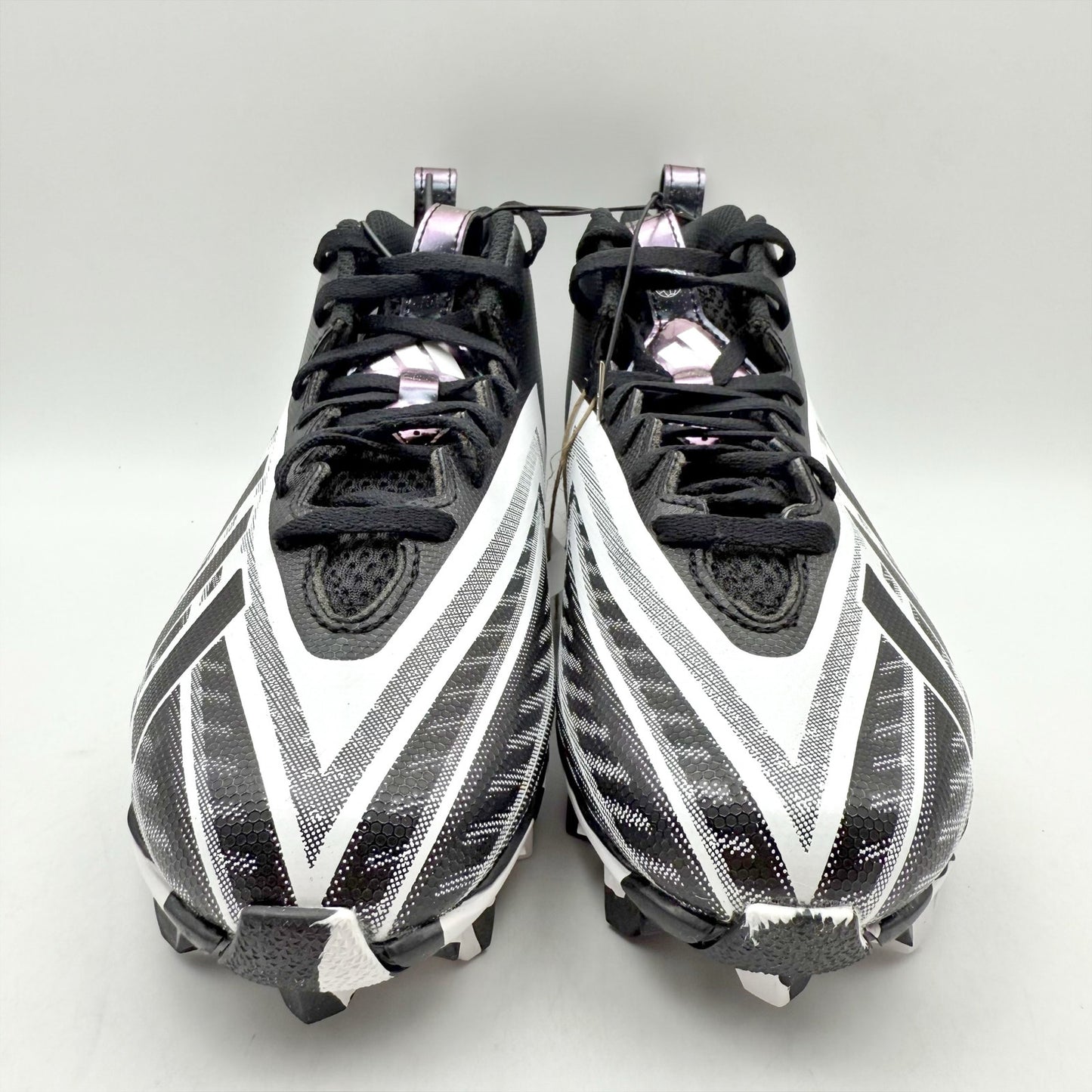 Adidas Youth Freak Spark MD 23 Football Cleats US 4.5 Black White Athletic NWOB