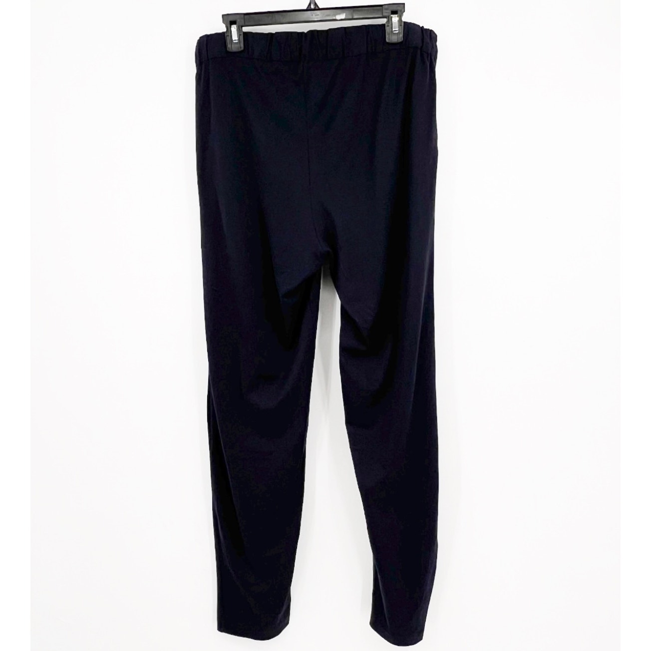 HANRO Men's Night & Day Long Cotton Pants XL Navy Blue Drawstring Pockets NWOT