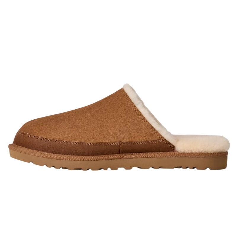 Ugg Mens Leisure Nomad Slipper US 9 EU 42 Brown Tan Suede NWOB