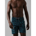 PRANA Men's Fenton Board Shorts Size 36 XL Bluefin Camo 9" Inseam UPF 50+ NWT