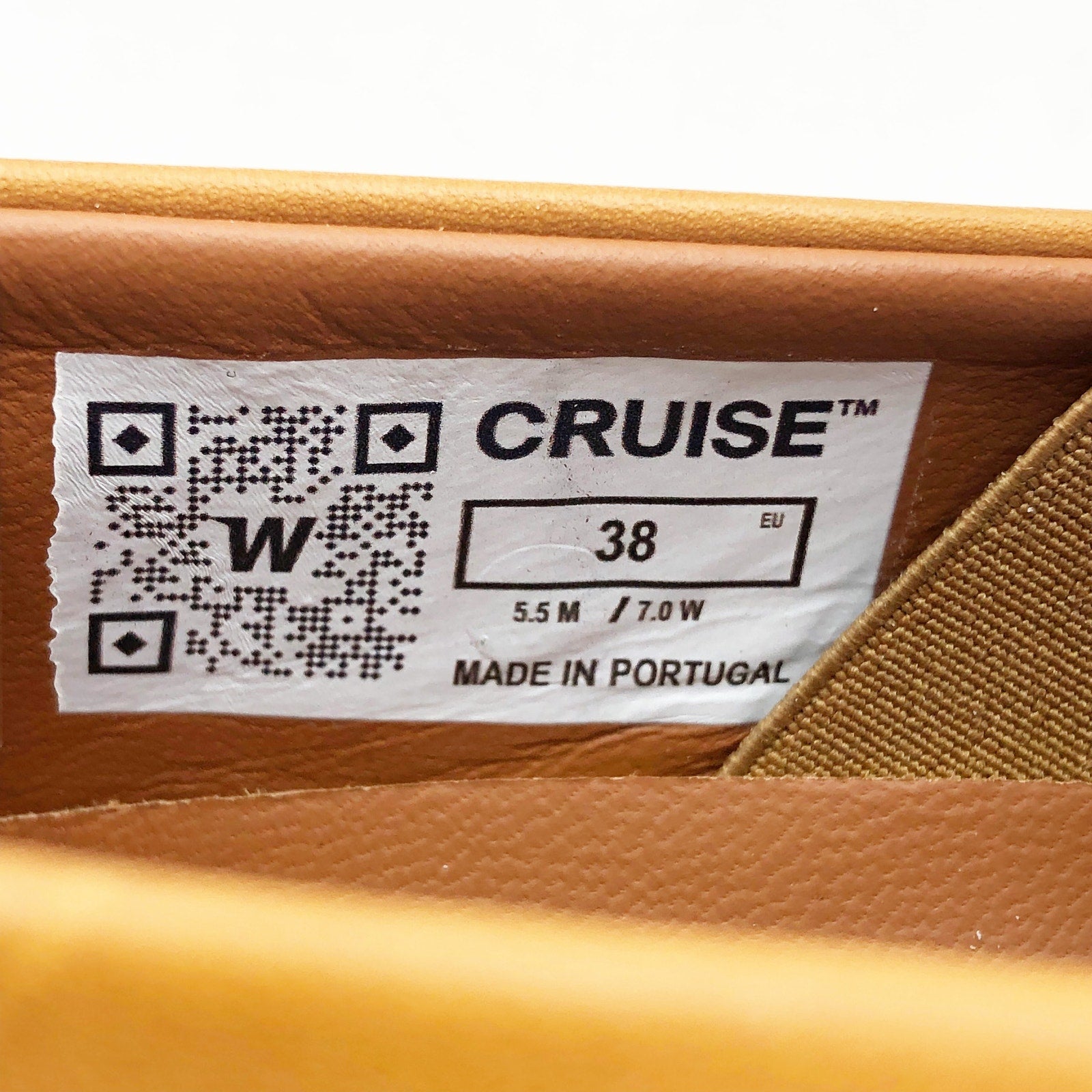 Wolf & Shepherd Cruise Slip On Casual Shoes Men's 5.5 Women's 7 Tan Leather NIB