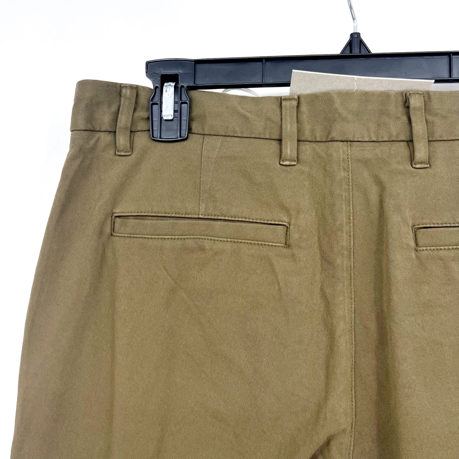 EVERLANE Men's Uniform Performance Chino 31x30 Olive Green Slim Fit Pants NWT