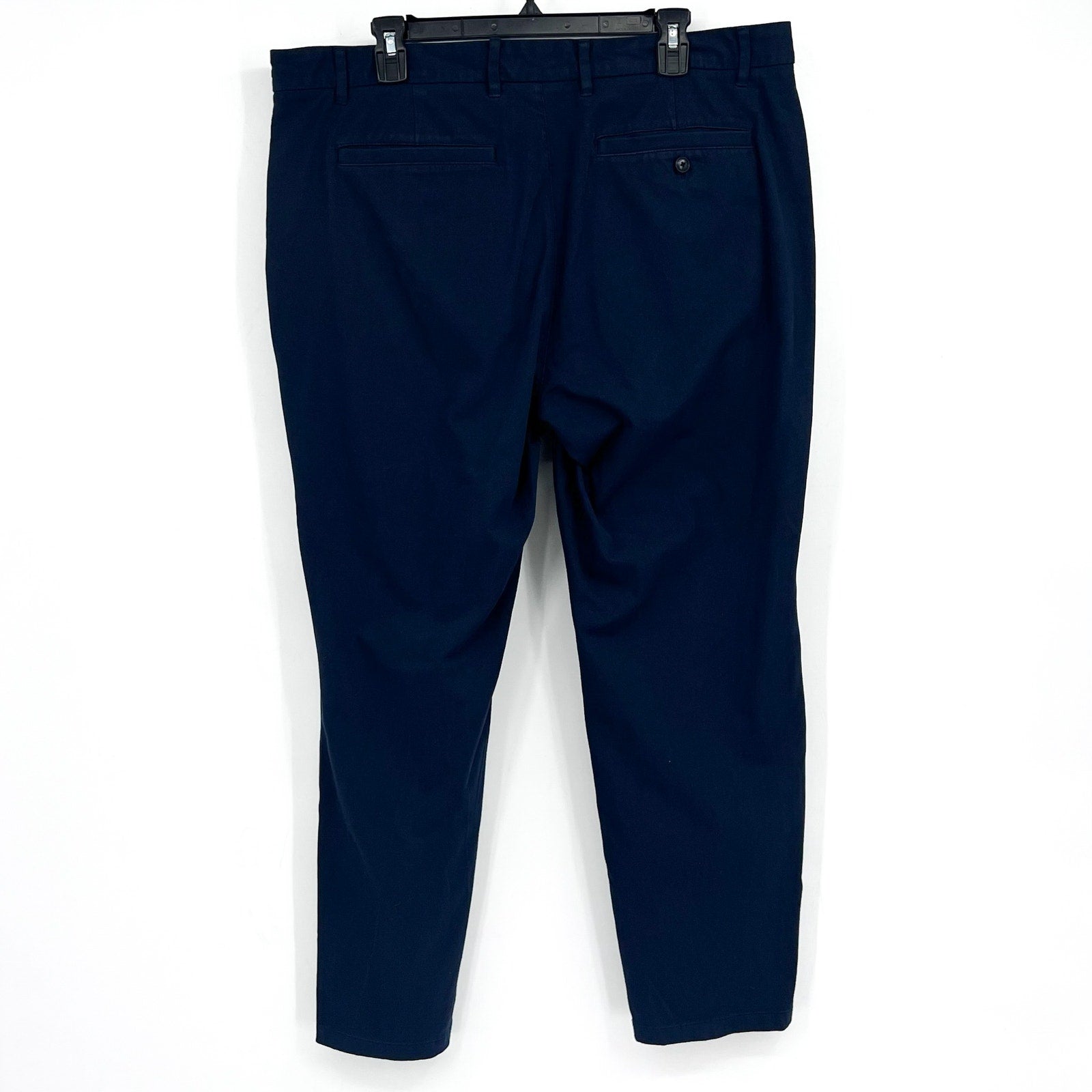 EVERLANE Men's Uniform Performance Chino 38x28 Navy Blue Slim Fit Pants NWT