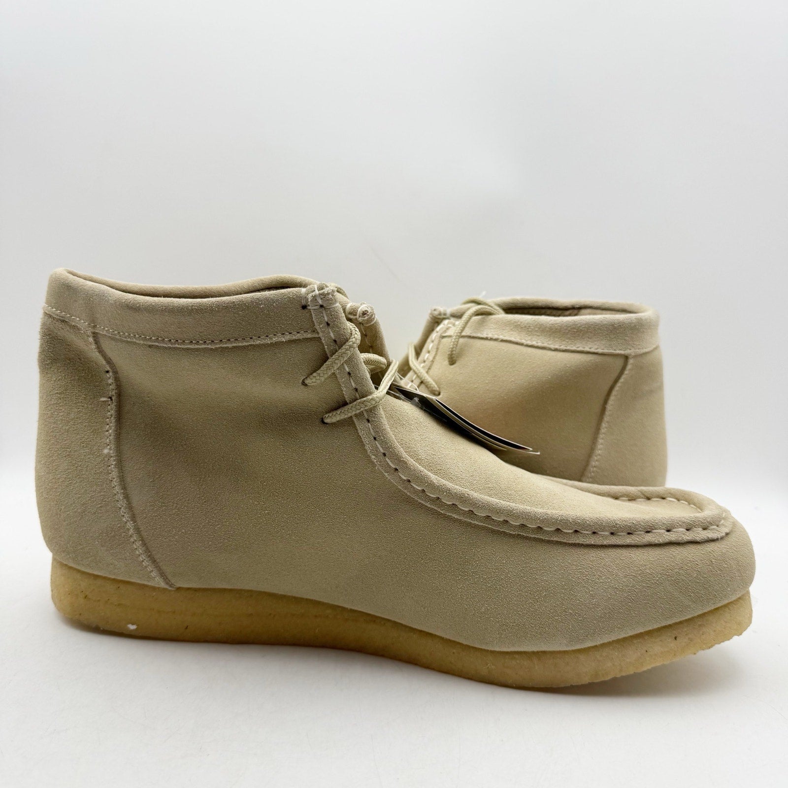 Roper Mens Gum Sticker Chukka Ankle Boots Size 14 EU 47.5 Tan Taupe Suede NWT