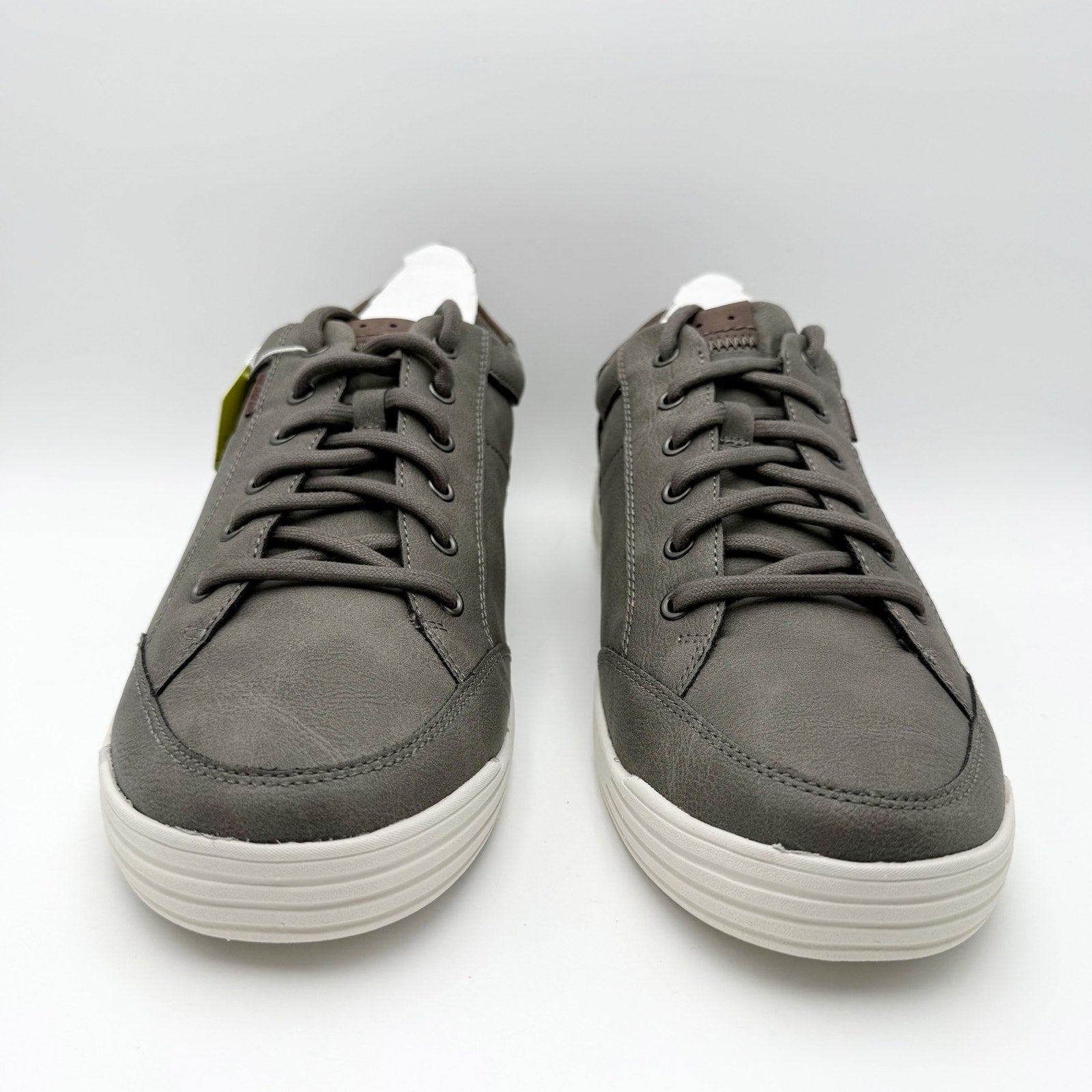 Nunn Bush Mens Kore City Walk Oxford Casual Sneakers Size 14 Charcoal NWOB
