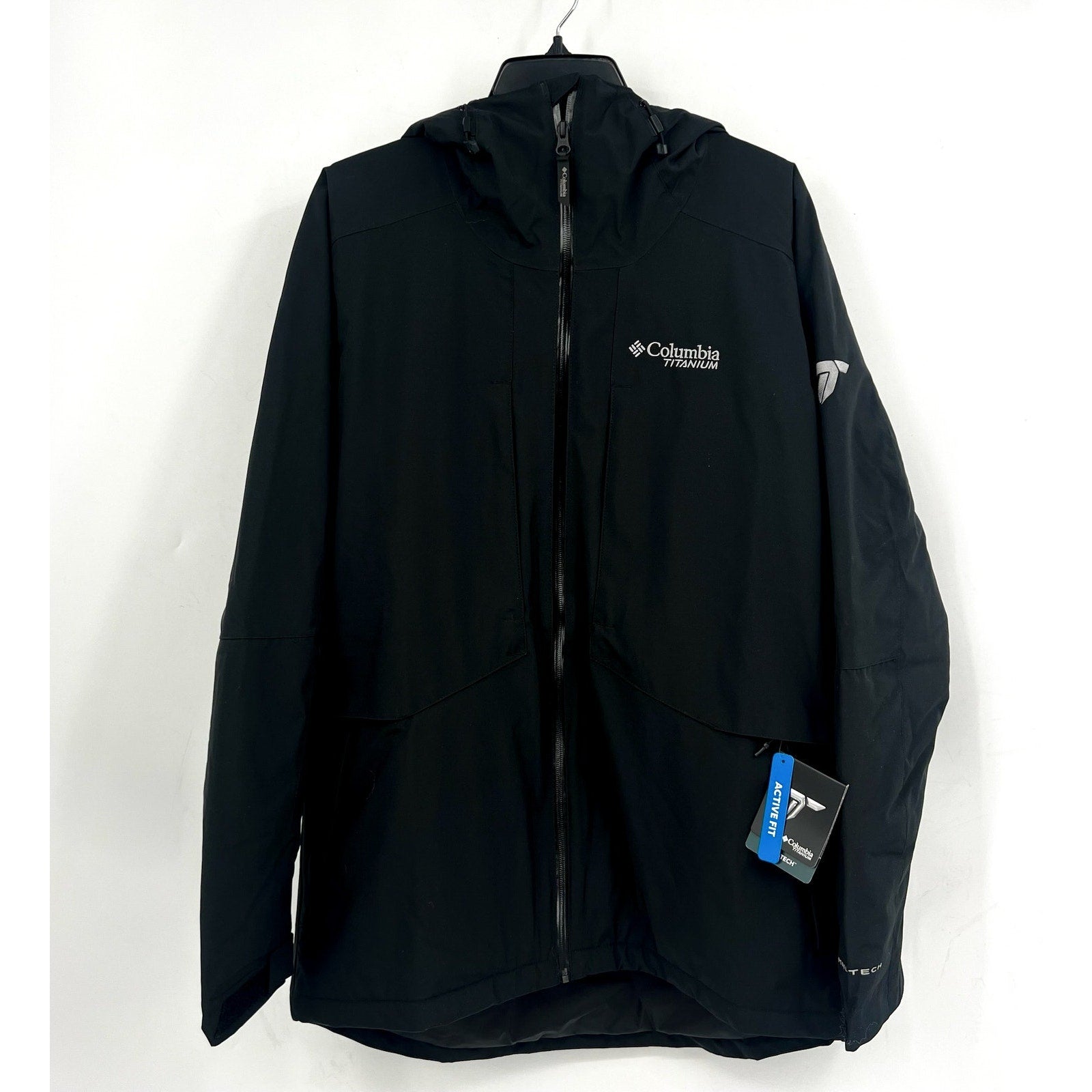 Columbia Mens Highland Summit II Jacket Small Black Waterproof Winter Coat NWT