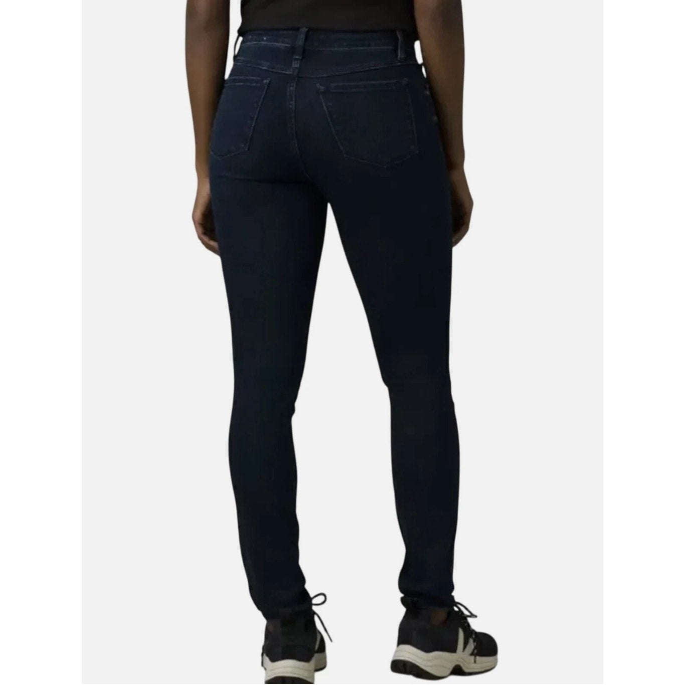 Prana Womens Sienna Skinny Jeans 28x31 US 6 Deep Blue Stretch Denim Mid Rise NWT