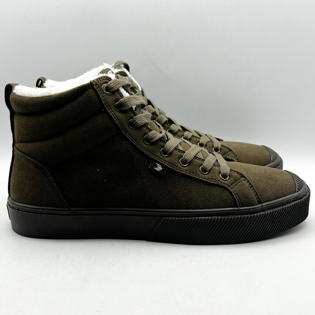 Cariuma Women's OCA Therma High Sneaker Boots Size 9 Teak Brown Suede NIB