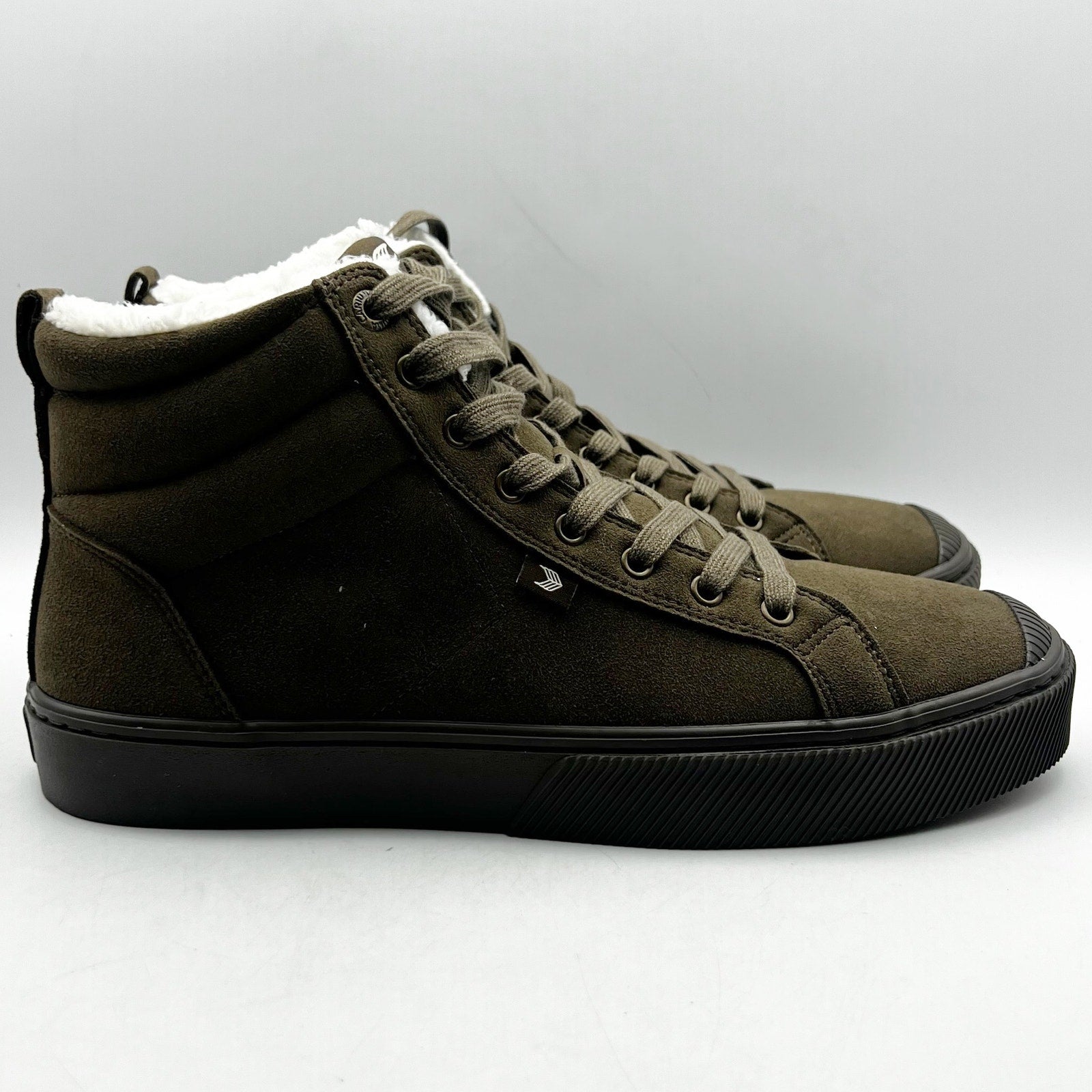 Cariuma Women's OCA Therma High Sneaker Boots Size 9 Teak Brown Suede NIB