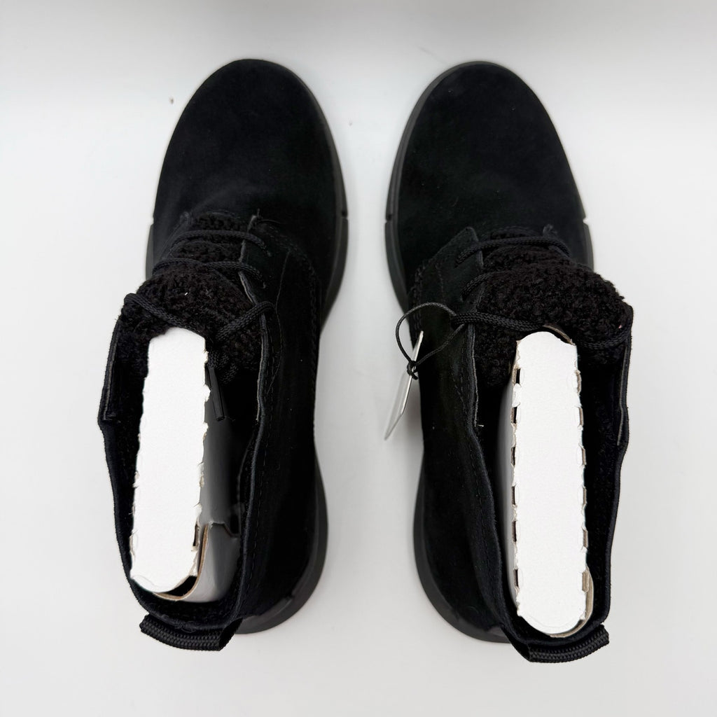 Sorel Women Explorer Next Drift Bootie US 9.5 EU 40.5 Black Suede Waterproof NIB