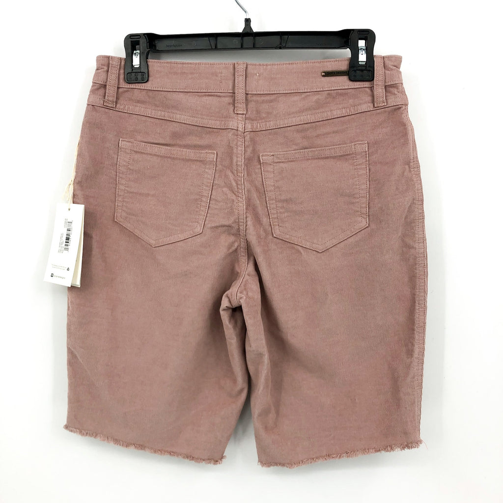 CARVE DESIGN Women's Oahu 10" Shorts Size 2 Pink Beige Corduroy Stretch NWT