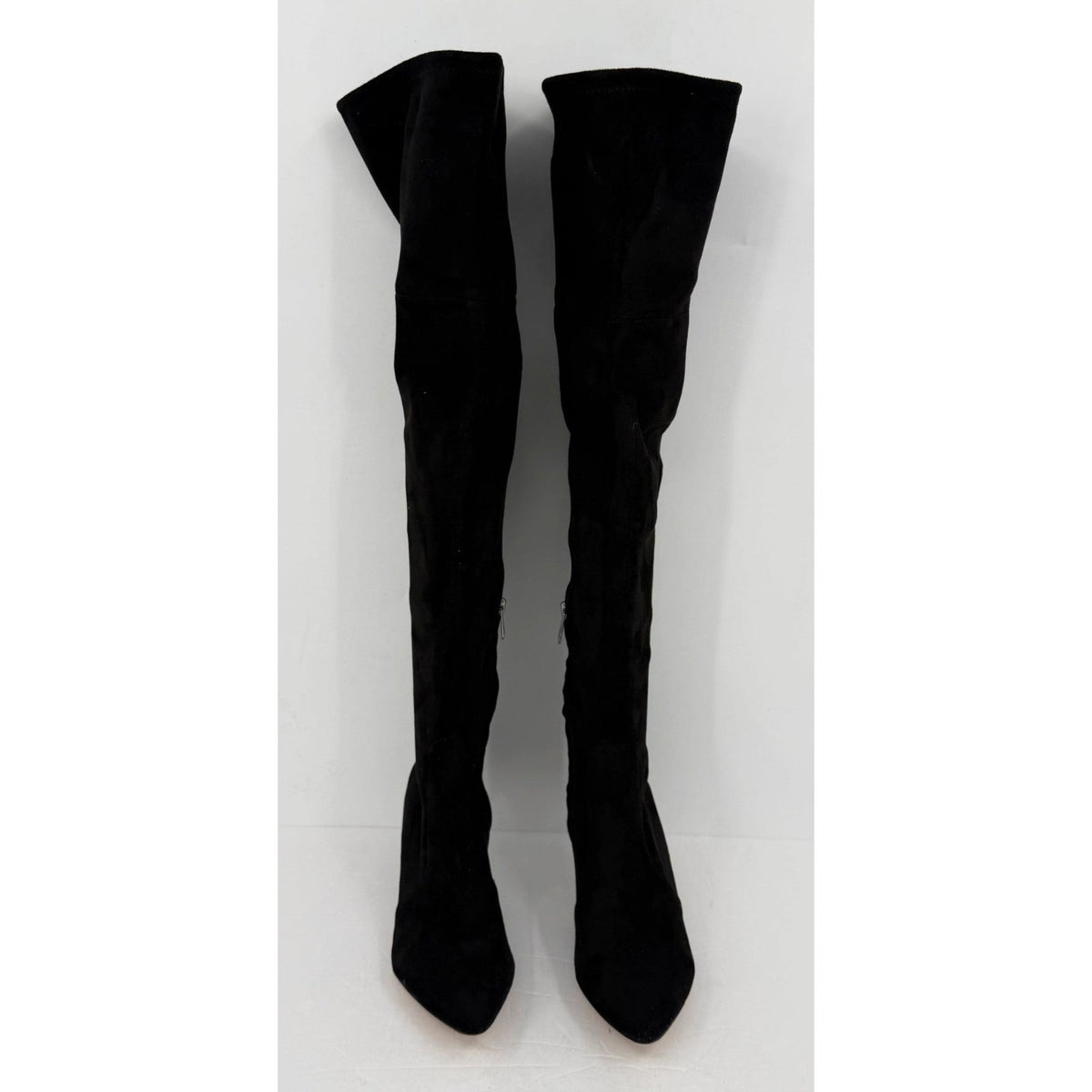 Sam Edelman Womens Kristie Over the Knee Boots Size 9 EU 39 Black Suede NWOB