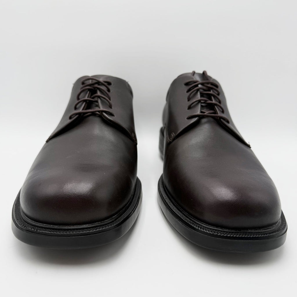 Rockport Mens Margin Plain Toe Oxfords Size 14 EU 49 Chocolate Brown NWOB
