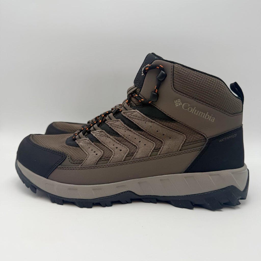Columbia Mens Strata Trail Mid Hiking Boots Size 10 Brown Waterproof NWOB
