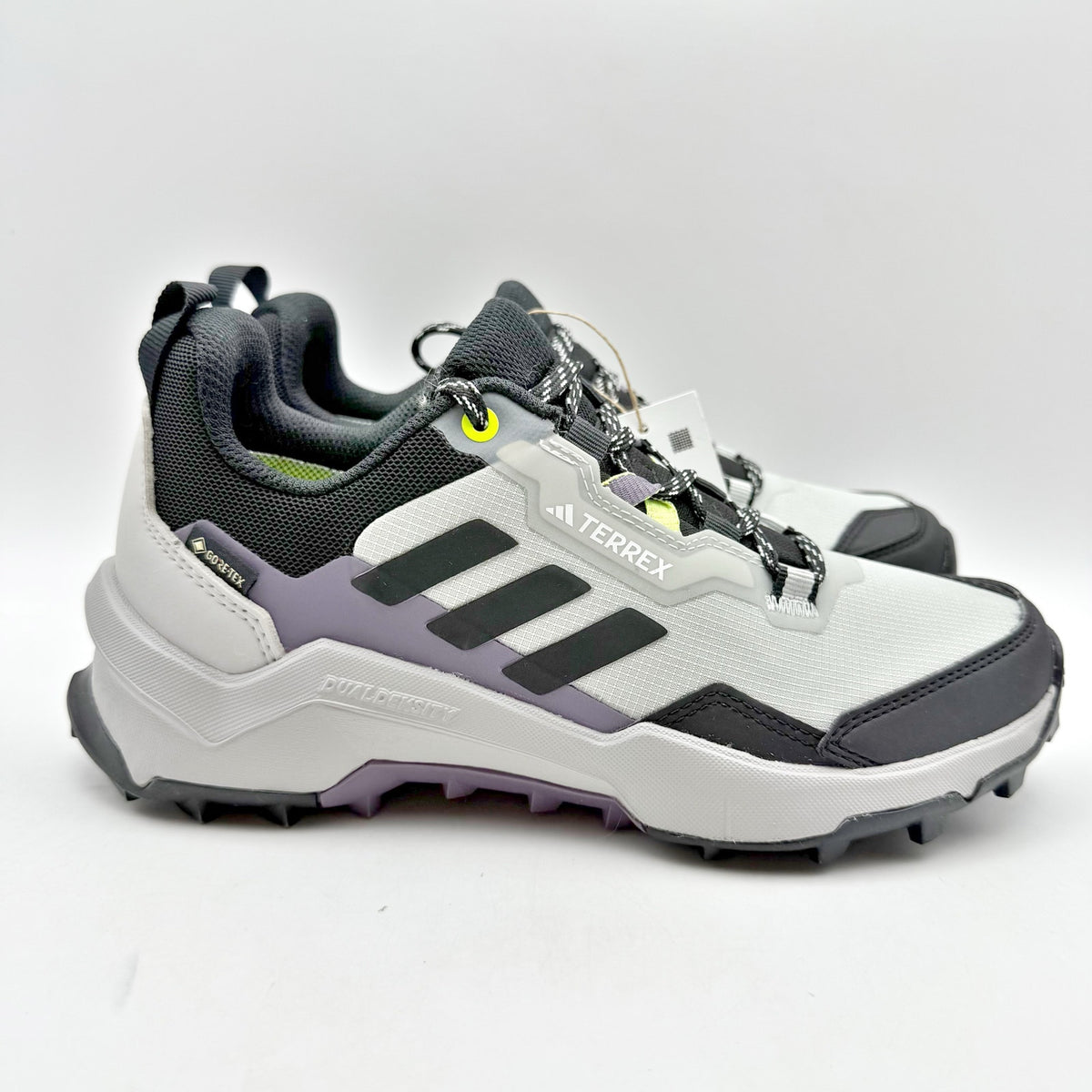 Adidas Womens Terrex AX4 GTX Hiking Sneakers Size 5.5 Grey Black Athletic NIB