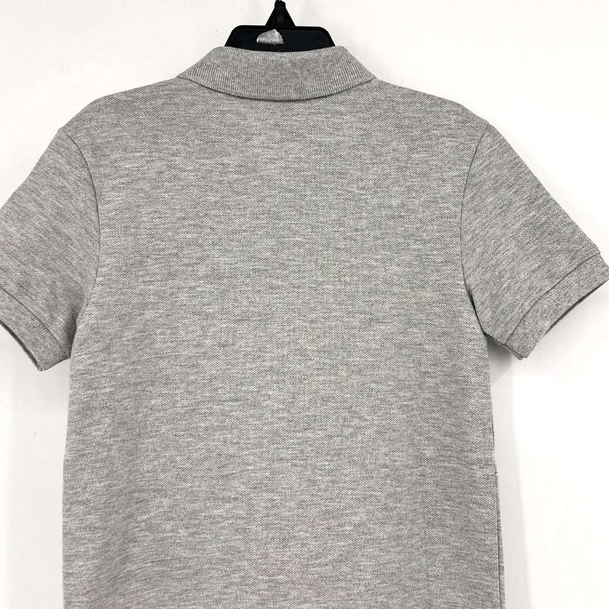 LACOSTE Kids Short Sleeve Classic Pique Polo Shirt SIZE 5 Grey NWT