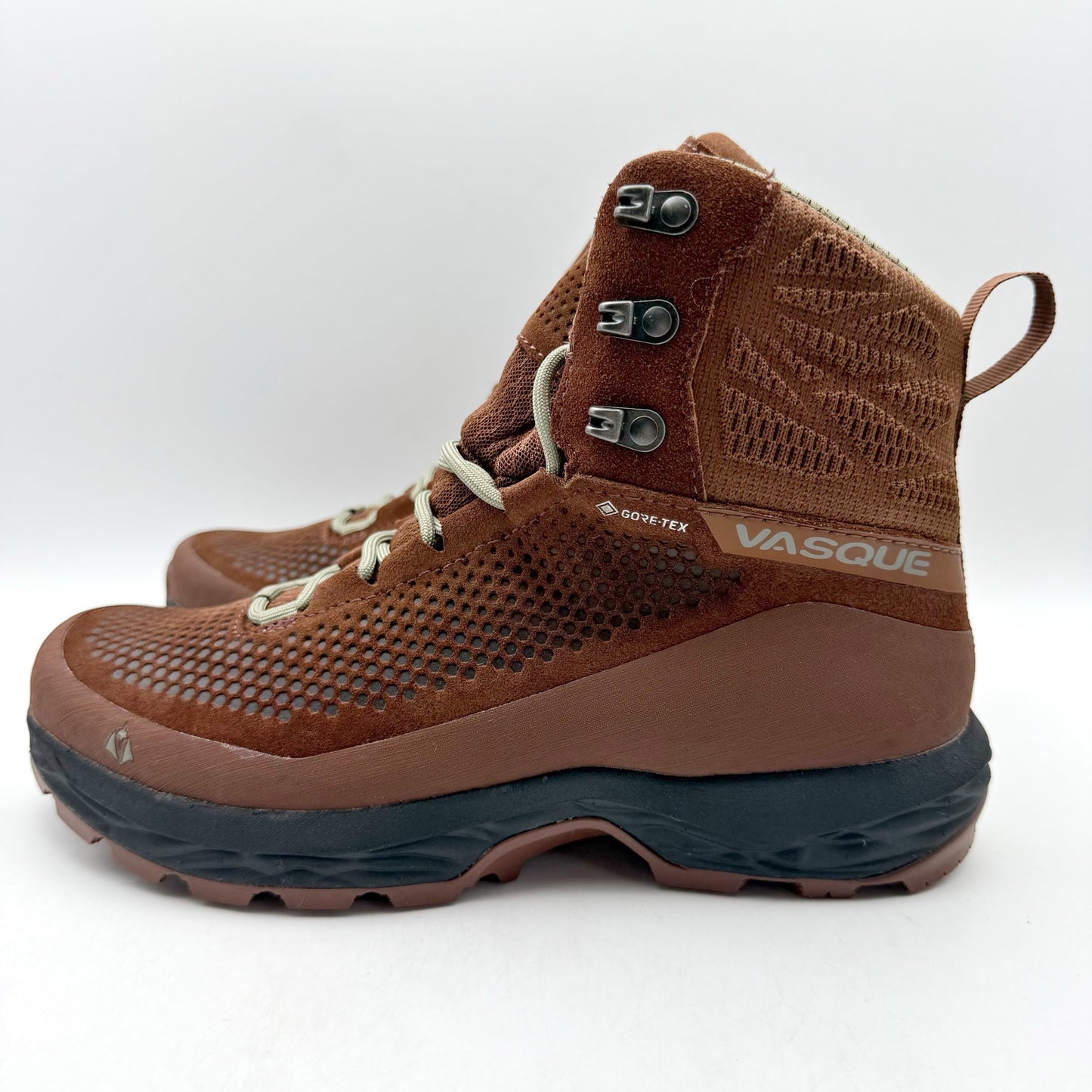 Vasque Womens Torre AT GTX Boots US 8.5 M EU 39 Brown Leather Waterproof NIB