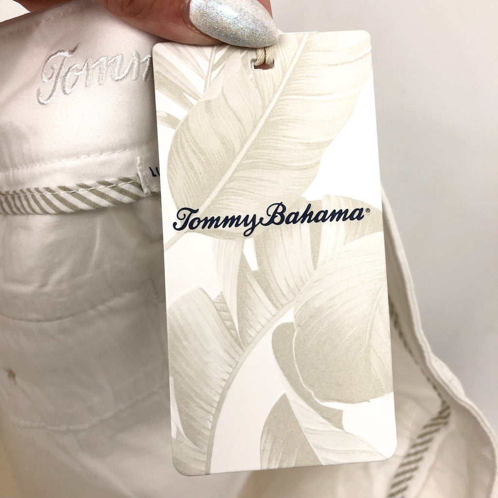 TOMMY BAHAMA Women's Boracay Shorts Size 10 White 7" Inseam NWT