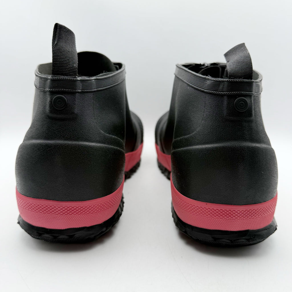Bogs Mens Overshoe Zip Work Shoes US 10 EU 43 Black Composite Toe Waterproof NIB