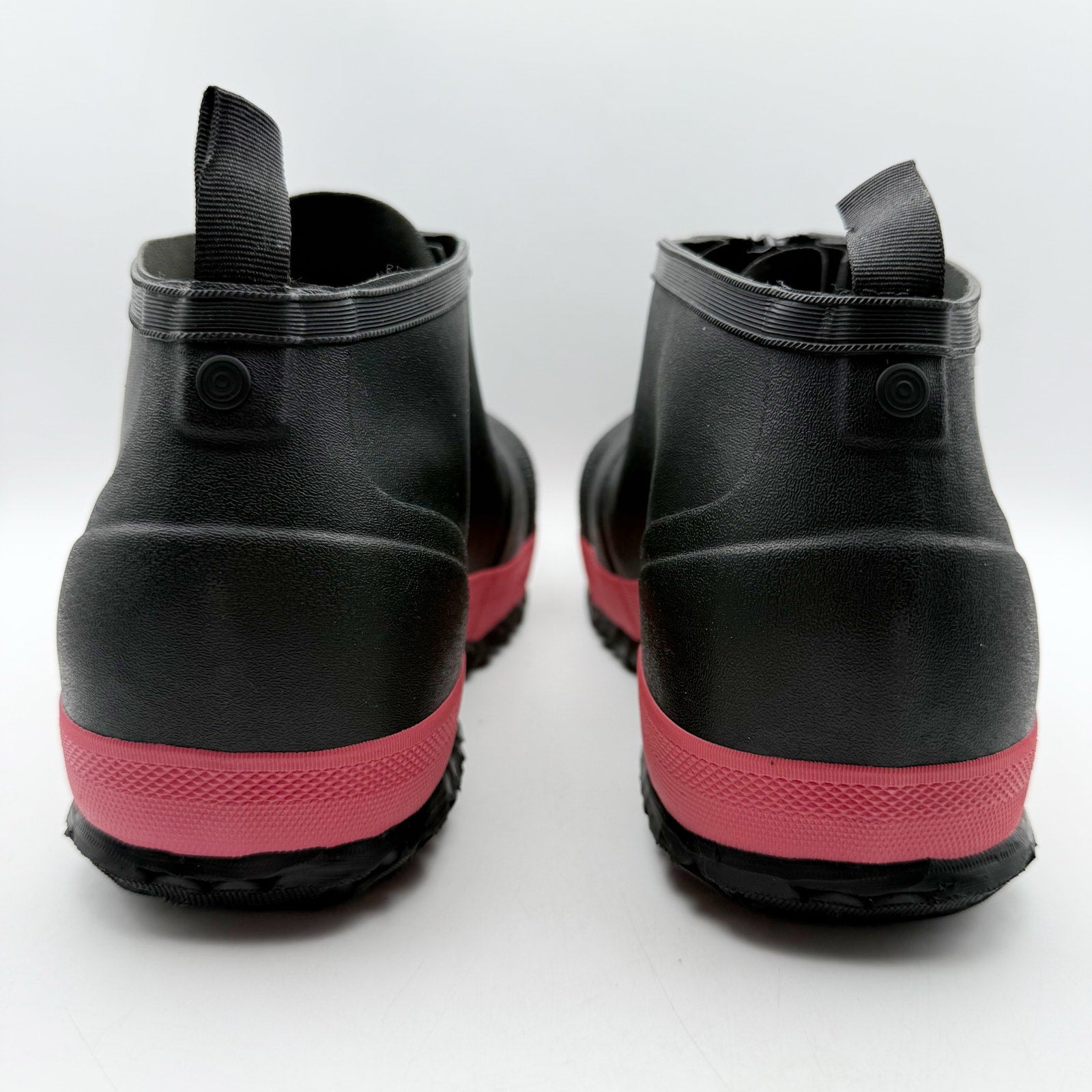 Bogs Mens Overshoe Zip Work Shoes US 10 EU 43 Black Composite Toe Waterproof NIB
