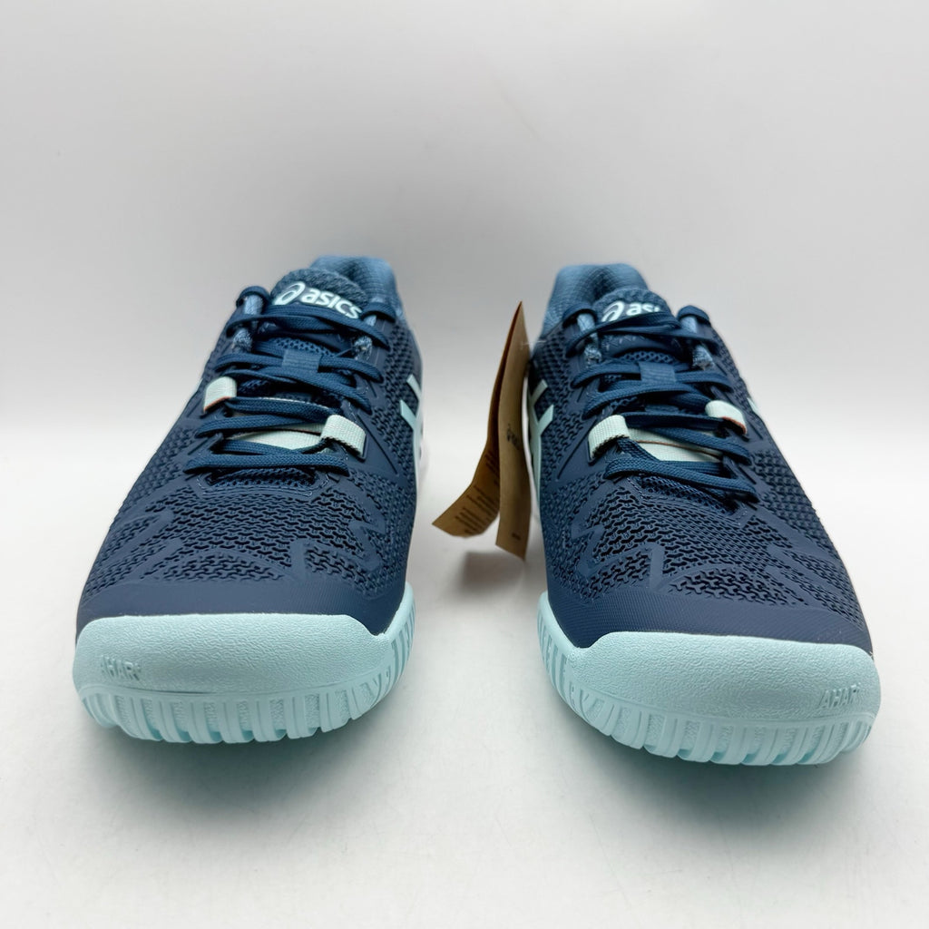 Asics Womens GEL-Resolution 8 Tennis Sneakers US 8 Blue Grey Athletic NWT