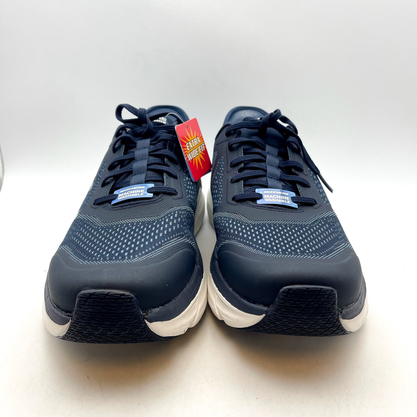 Skechers Mens Max Cushioning Premier Slip-In Sneakers US 13 XWide Blue NWOB