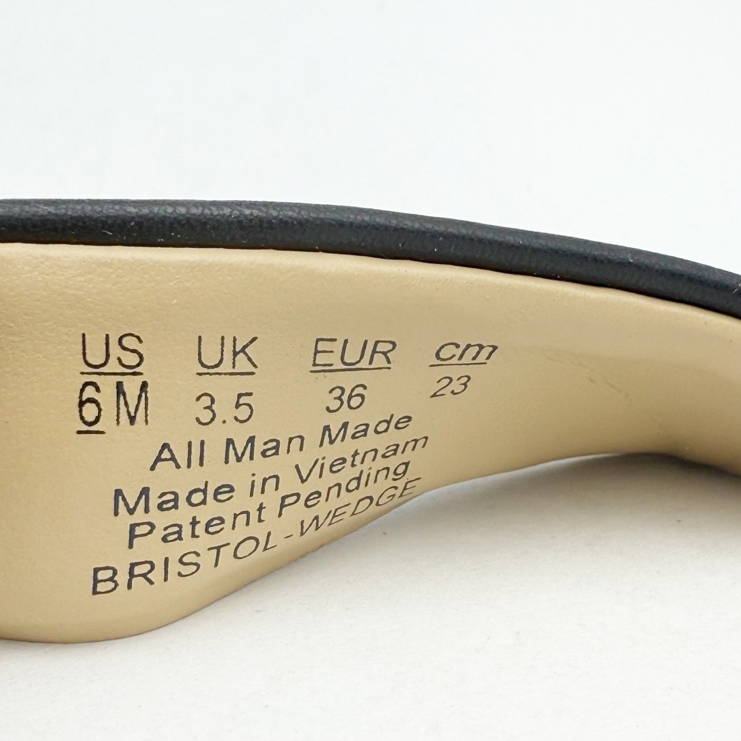 Naturalizer Womens Bristol Wedge Dress Sandals US 6 M EU 36 Black NIB