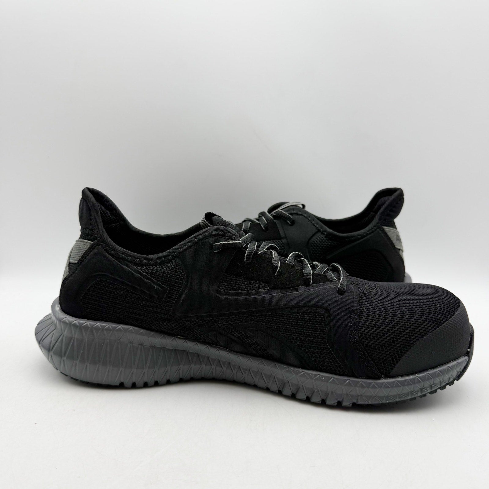 Reebok Work Flexagon 3.0 Work SD Shoes MENS 7.5 WOMENS 9.5 Black Comp Toe NIB