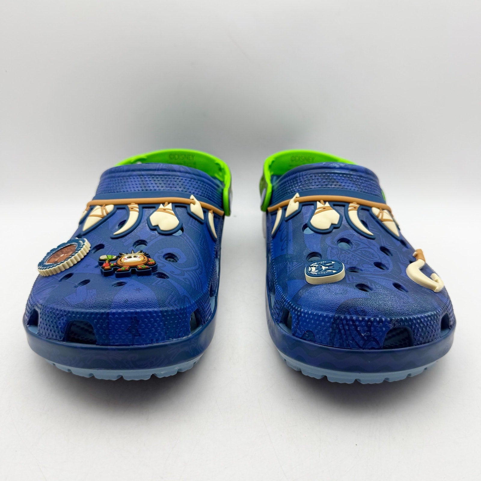 Crocs UNISEX Moana Classic Clog Mens 9 Womens 11 Blue Green NWOB