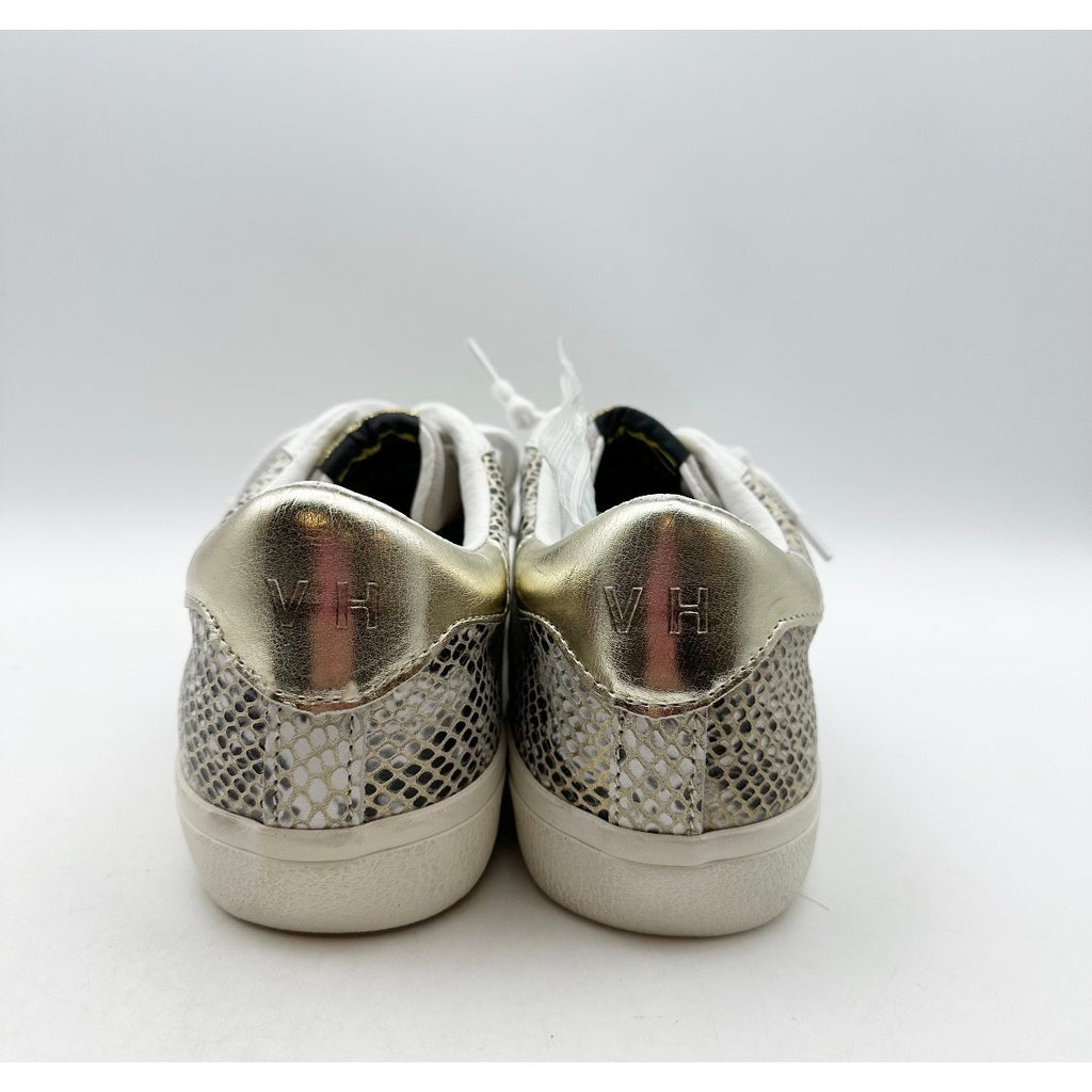 Vintage Havana Womens Kate Fashion Sneakers Size 8.5 Gold Snake Multi NWOB