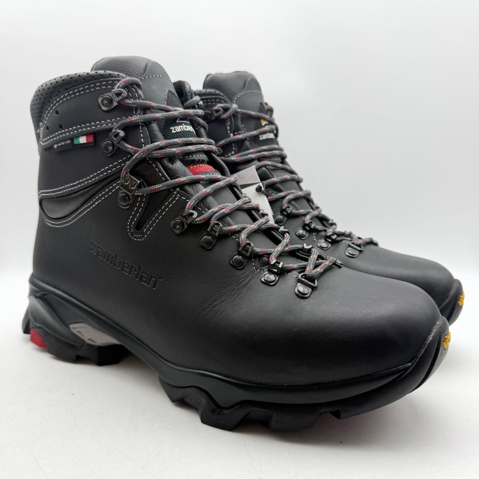 Zamberlan Mens Vioz GTX Hiking Boots US 11 Dark Grey Waterproof NWT