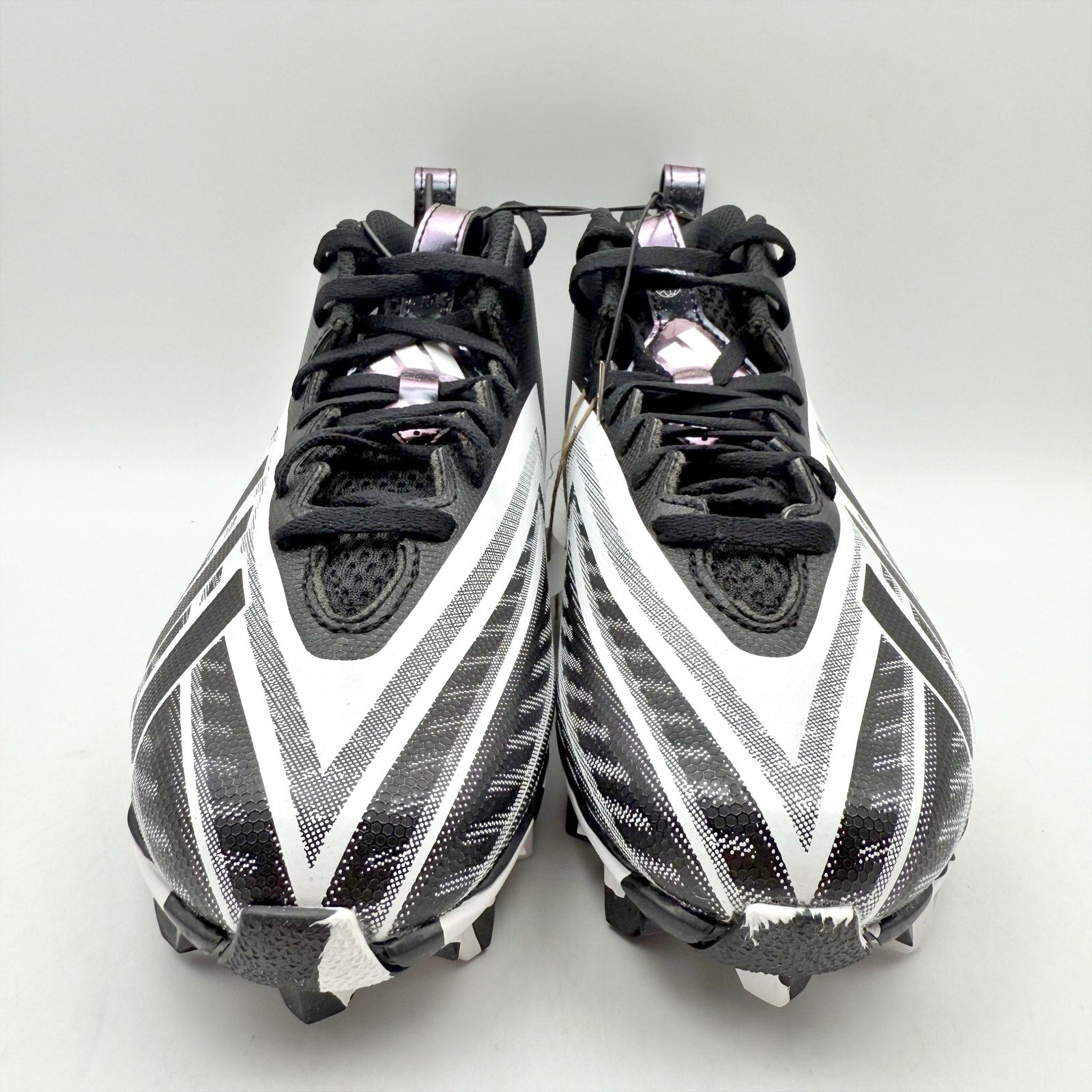 Adidas Youth Freak Spark MD 23 Football Cleats US 3.5 Black White Athletic NWOB