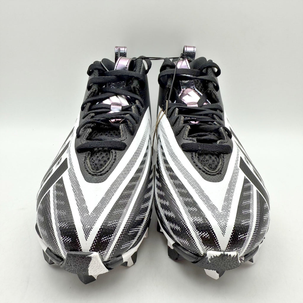 Adidas Kids Freak Spark MD 23 Football Cleats Size 3.5 Youth Black White NWOB