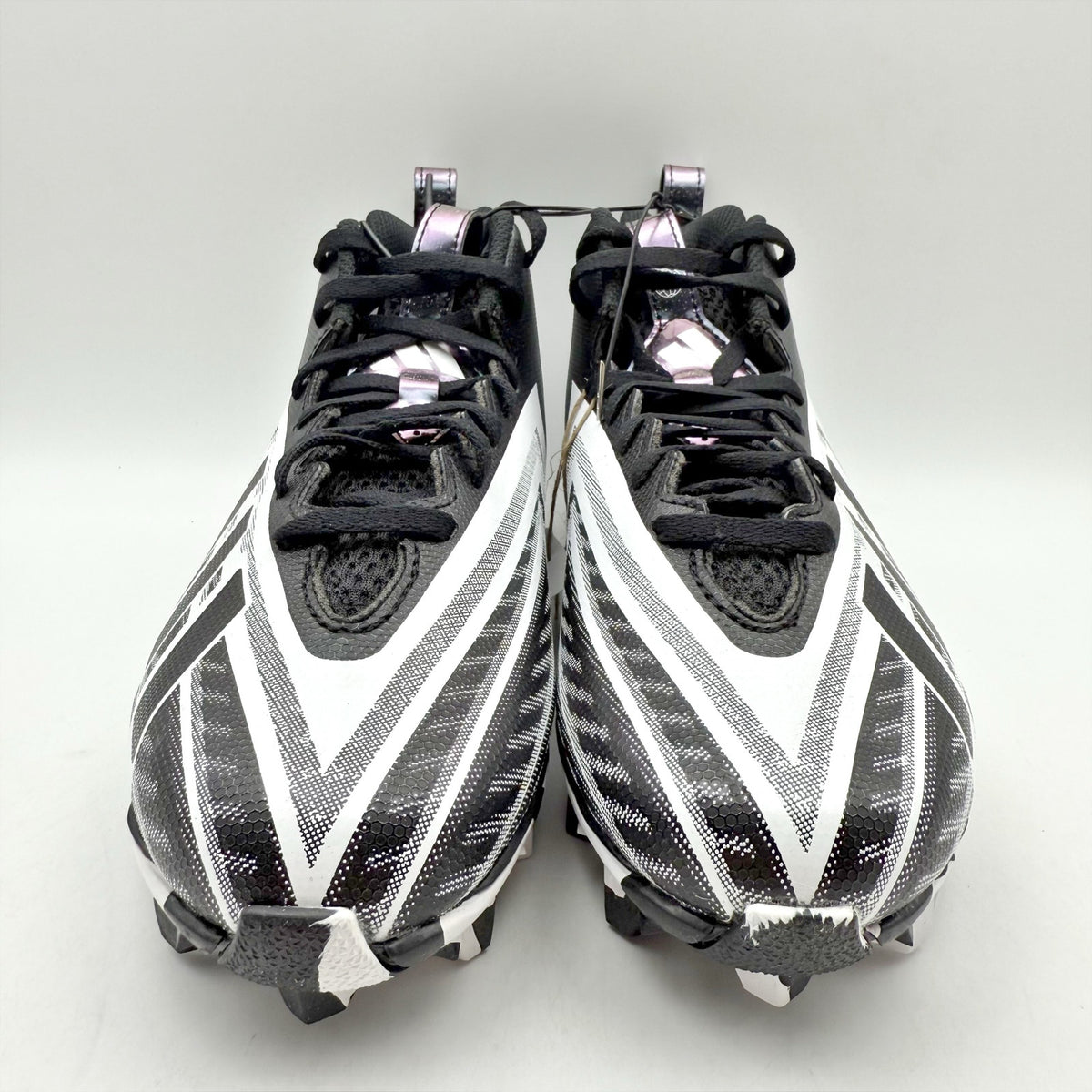 Adidas Kids Freak Spark MD 23 Football Cleats Size 3.5 Youth Black White NWOB