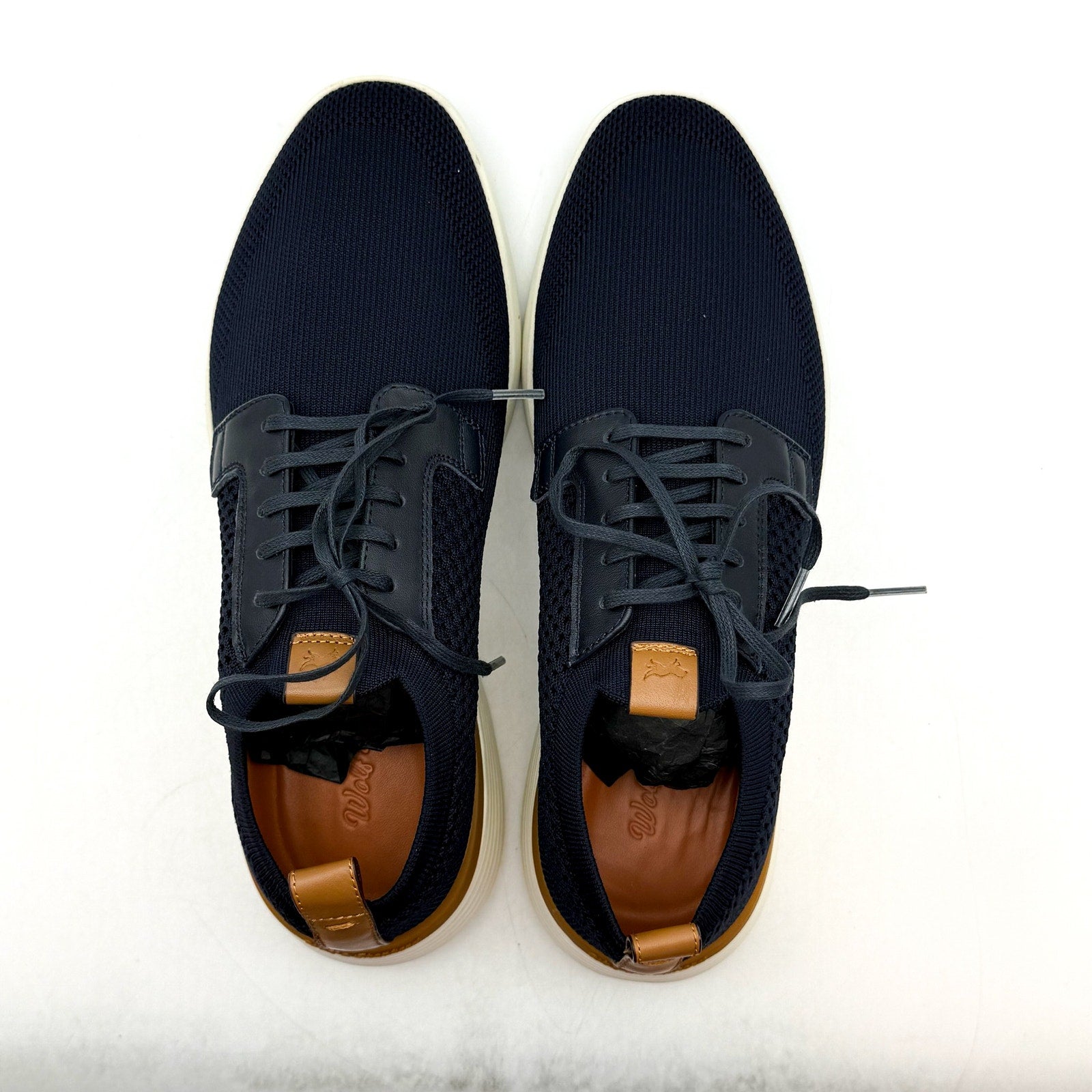 Wolf & Shepherd Swiftknit Derby Sneakers MENS 6 WOMENS 8 Navy Blue T0622 NIB