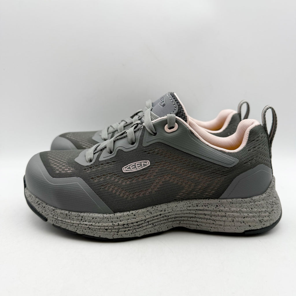 KEEN Utility Womens Sparta 2 Aluminum Toe Work Shoes Size 5.5 M Grey SR NIB