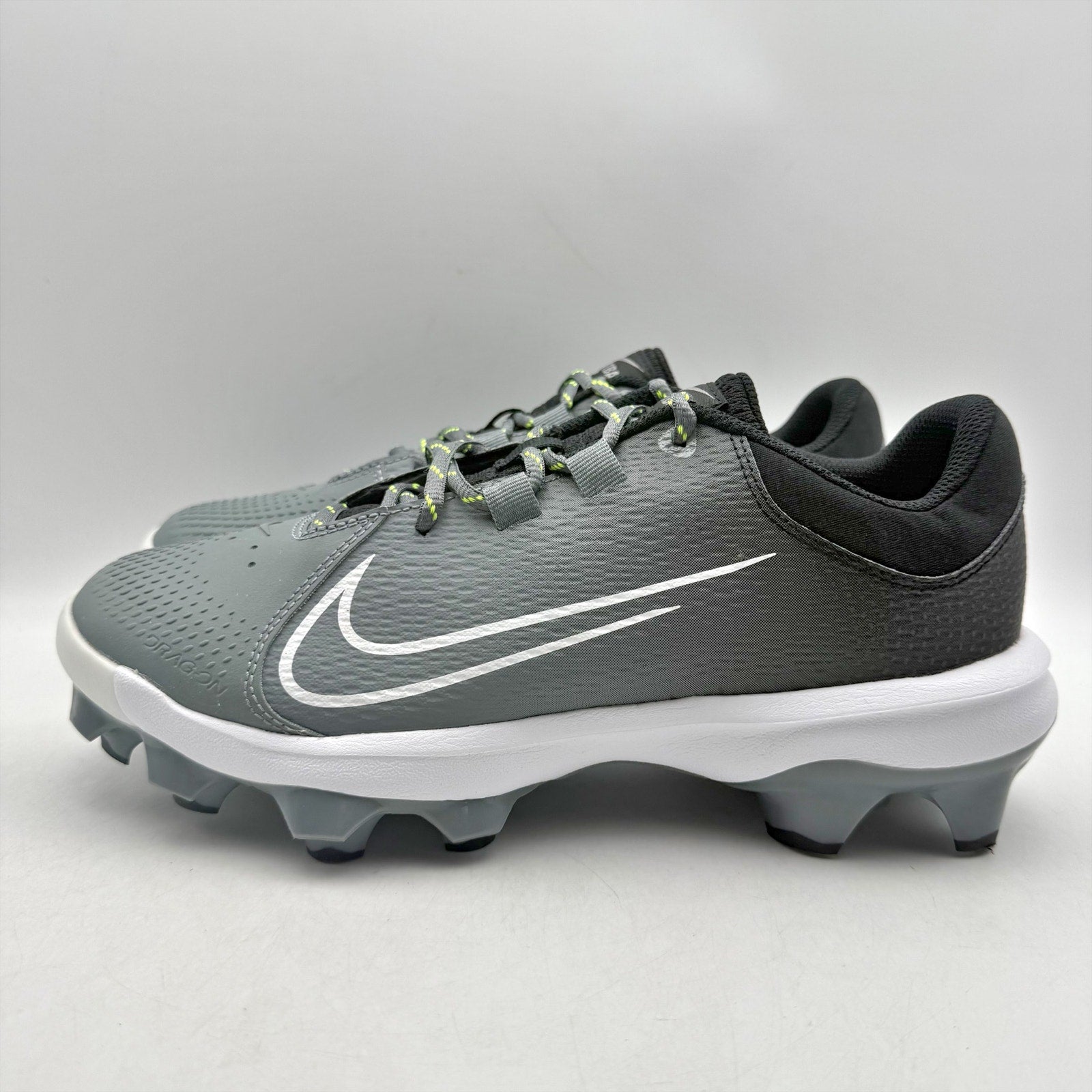 Nike Womens Hyperdiamond 4 Pro MCS Softball Cleat US 8.5 Black Grey DC8990 NWOB