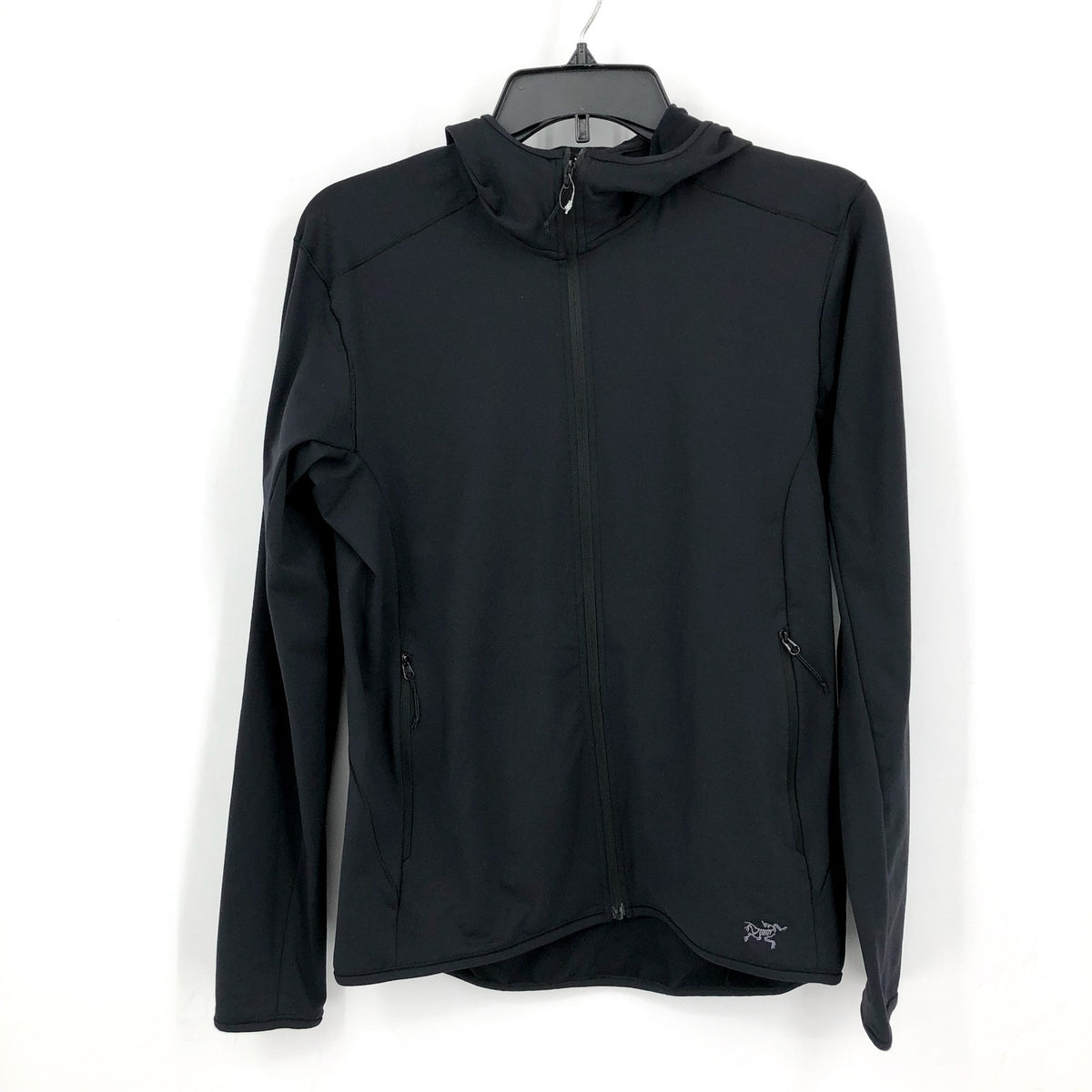 ARC'TERYX Women's Kyanite Lightweight Hoody Jacket Medium Black Full Zip NWOT