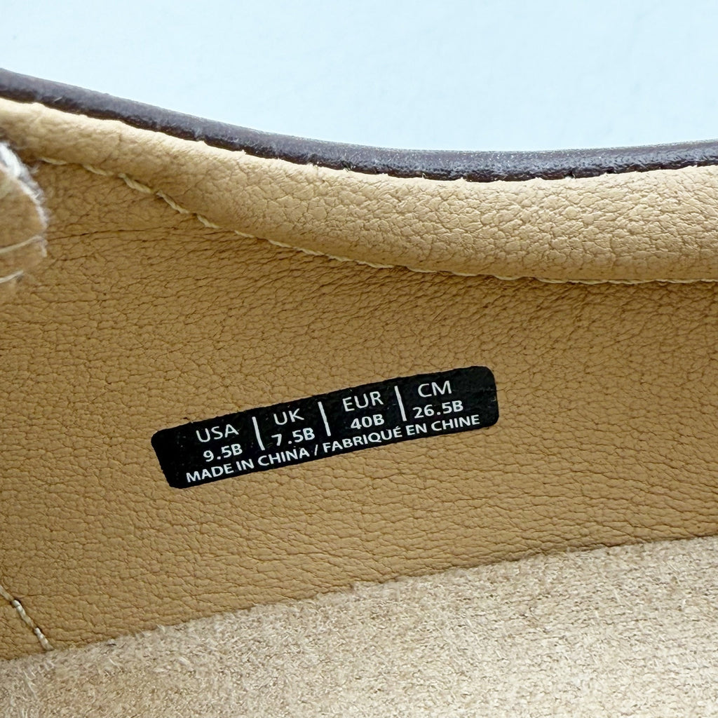 Spenco Womens Malibu Lux Sneakers US 9.5 Brown Espresso Leather Slip On NIB