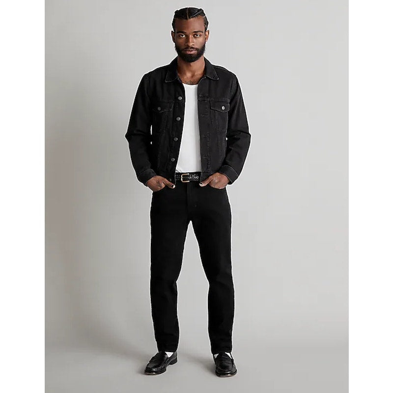 MADEWELL Men's Athletic Slim Jeans 30x30 Black Bainhart COOLMAX ND478 NWT